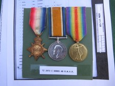 WW1 MEDAL TRIO & TO TZ2973