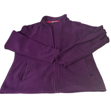 Vintage fleece women's purple jacket | SKU 6223