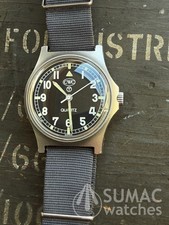 Serviced - VERY RARE 1982 Royal Navy (0552) CWC G10 Fatboy & issued NATO strap