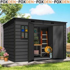 10 x 6 ft Resin Garden Shed