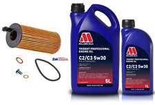 For BMW 520 D 520D F10 F11 Service Kit Oil Filter, Engine Oil & Sump Plug
