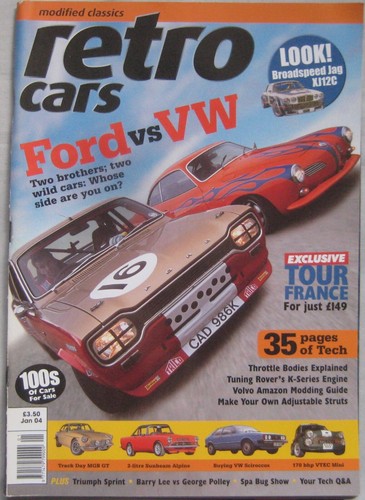 Retro cars magazine january - retro,