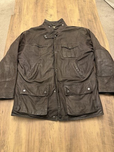 Barbour bushman leather - barbour, jacket