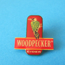 Vintage WOODPECKER Cider pin