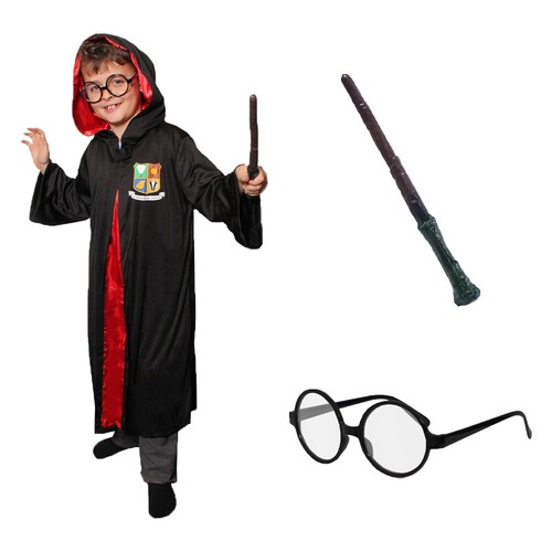 Childs wizard costume book - wizard,