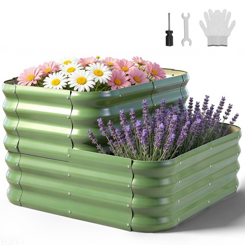 Raised garden bed bottomless - raised,