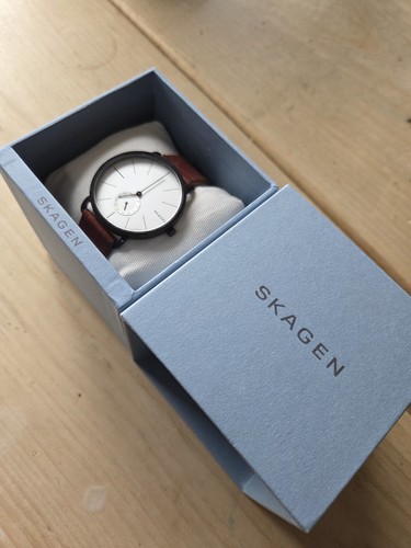 Sleek minimalist skagen quartz - minimalist,
