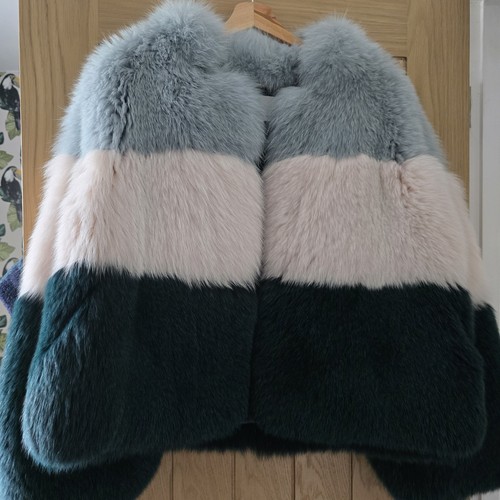 Genny genuine silver - fox, fur