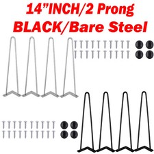 4x Hairpin Table Legs Hair Pin