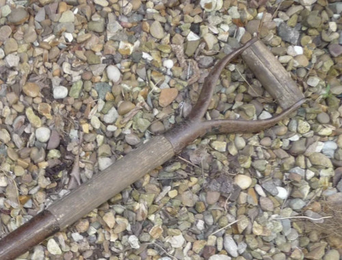 Trenching post drainage - drainage, spade