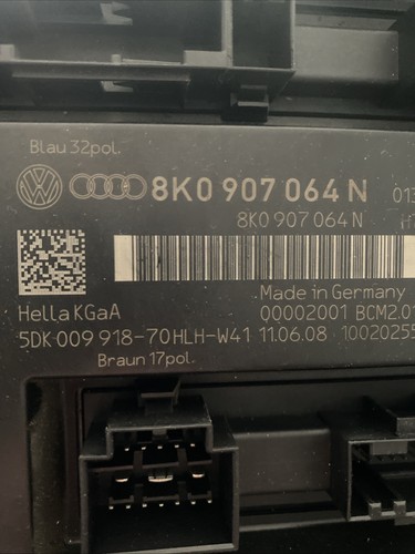 Audi bcm central - a4,