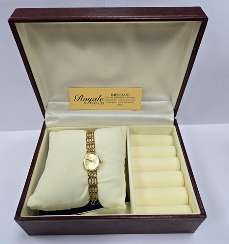 Royale oval gold - gold, 9ct