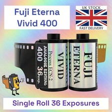 Fuji Eterna Vivid 400, 35mm Film, Rare Expired Stock, 36 Exposures, Vision3 Alt