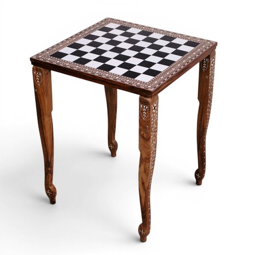 Players wooden chess board - 21",