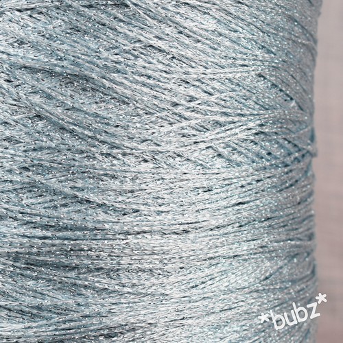 Silver blue metallic lurex - lurex, 4