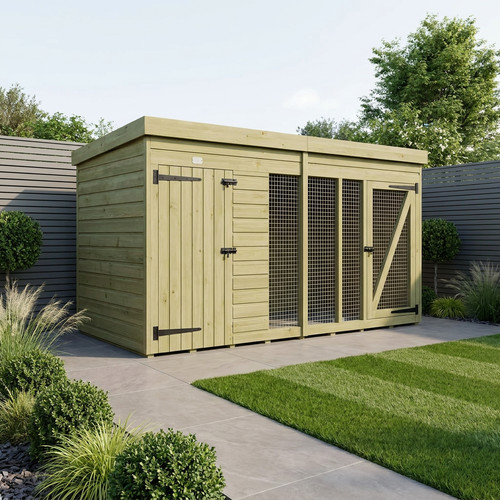 Dog kennel and run uk - x,