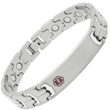 MENS STAINLESS STEEL MAGNETIC