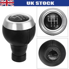 6 Speed Gear Shift Knob Leather For BMW Mini Cooper R55 R56 R57 R58 R59 R60 R61