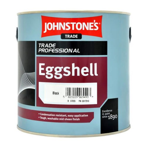 Johnstones eggshell black - johnstones, 2.5l