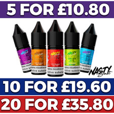 Nasty Nic Salt 10ml E-Liquid
