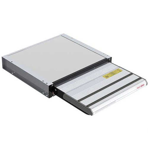 Electric single step - single, sliding