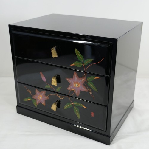 Japanese wooden small tansu - japanese,