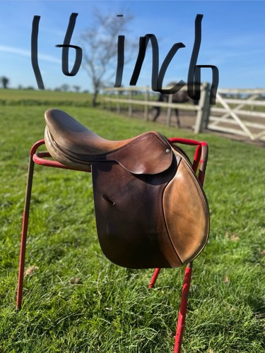 16in brown leather all purpose - brown,