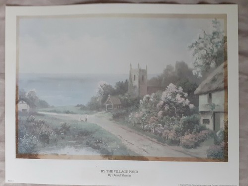 Sherrin print art - by, village