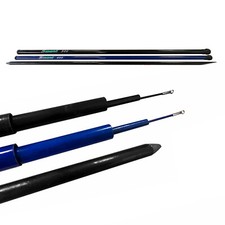 TELESCOPIC FLAG POLE 3m - 10m OPTIONAL STAKE caravan camping motorhome windsock