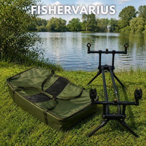 Delux twin carp fishing rod - twin,