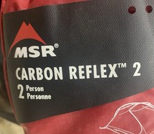 MSR CARBON REFLEX 2 pers Ultralight (1kg) Mountain Marathon Tent Green