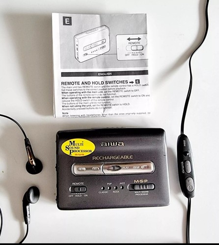 Rare aiwa px457 walkman - rare, walkman+