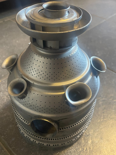 Vintage jet engine combustor - jet,