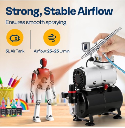 Vivohome airbrush kit with - vivohome,