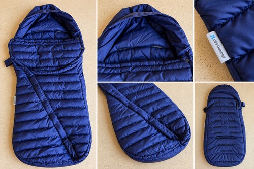 Uppababy ganoosh footmuff blue - footmuff,