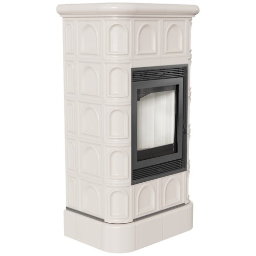 Steel fireplace kratki blanka - steel,