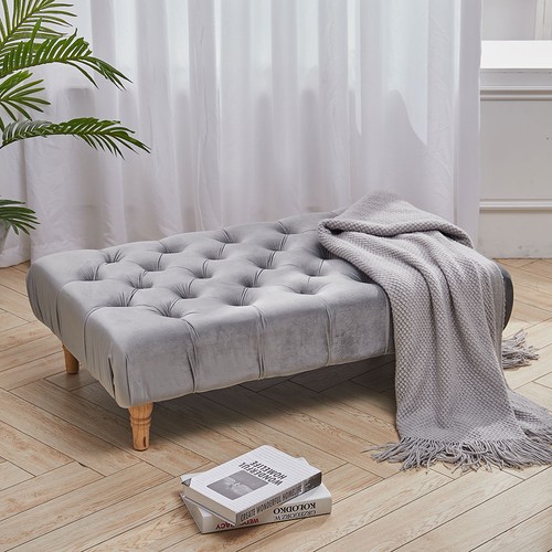 Long bench low footstool - long,