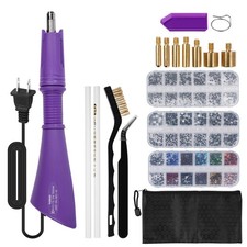 Rhinestone Applicator Tool Kit for DIY Crafts, Hotfix Crystals, & Clothes