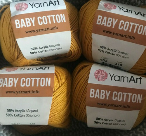 200g yarnart mustard baby - yarnart,