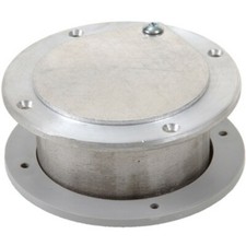 Garage Door Port Non Latching Exhaust Vent 3″ x 3″ Wall Mount Air Vent Hardware