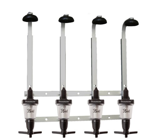 Bottle wall fixing - bottle, bracket