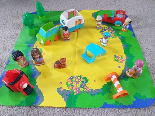 Elc happyland playmat camp - happyland,