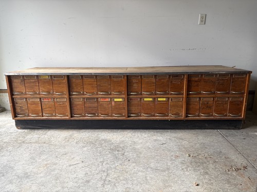 Vintage multi drawer
