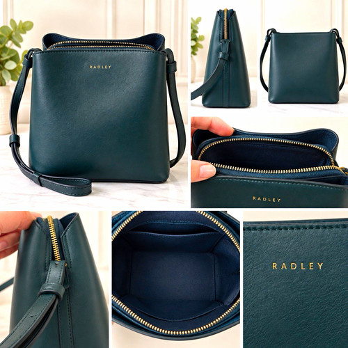 Radley dark green teal smooth - radley,