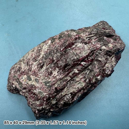 Rough garnet matrix crystal - rough,