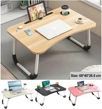 Folding Laptop Bed Table w/