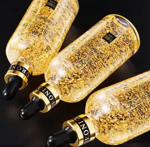 Gold face serum - gold, hyaluronic