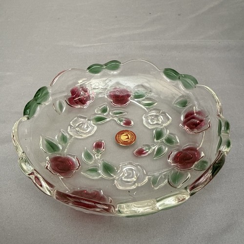 Walther glas red green rose - glas,