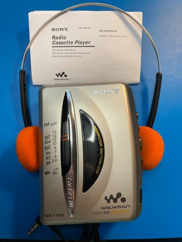 Clean sony walkman fx195 - clean, wm-fx195