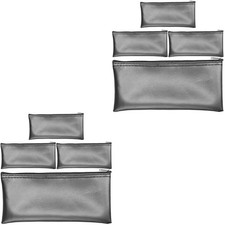  Set of 2 Microphone Pouches Zipper Bag Portable Carrying Case for